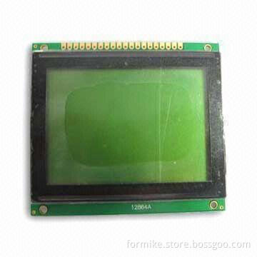 Graphic LCD Module with 128 x 64 Pixels Resolution and 190 x 54mm Outline Size